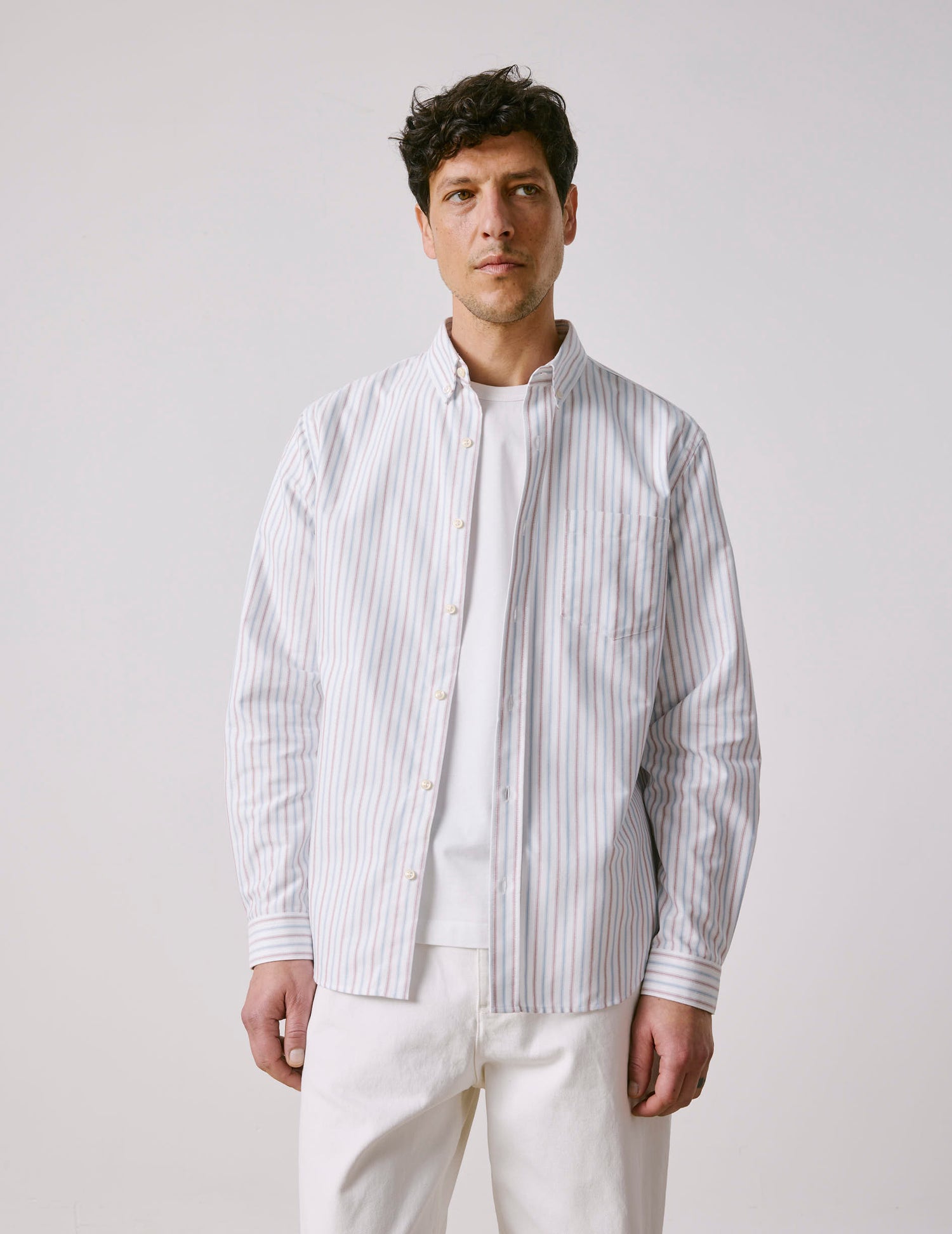 Gabriel striped shirt - Oxford - American Collar#3