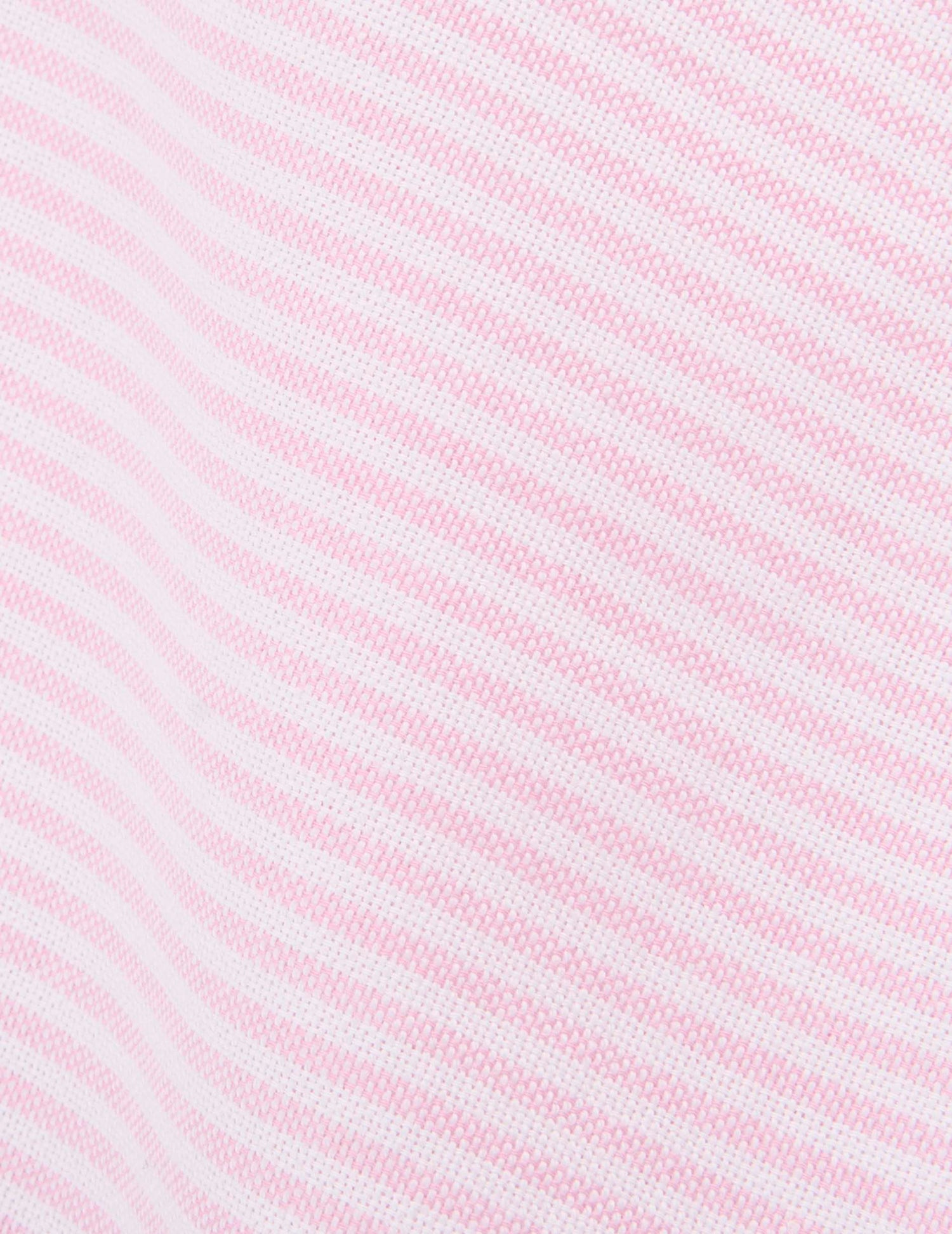 Gaspard Striped pink shirt - Oxford - American Collar#5