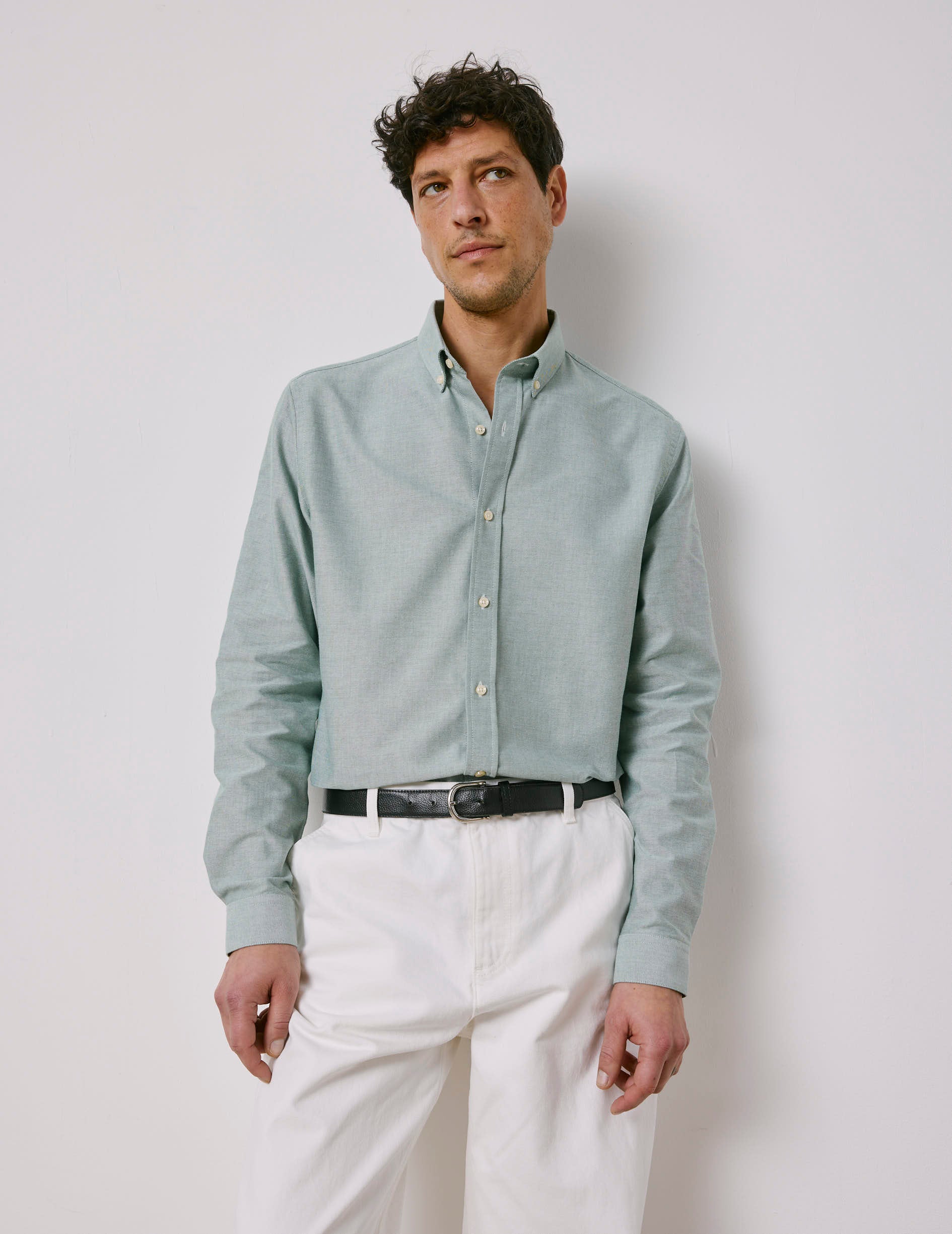 Gaspard Green shirt