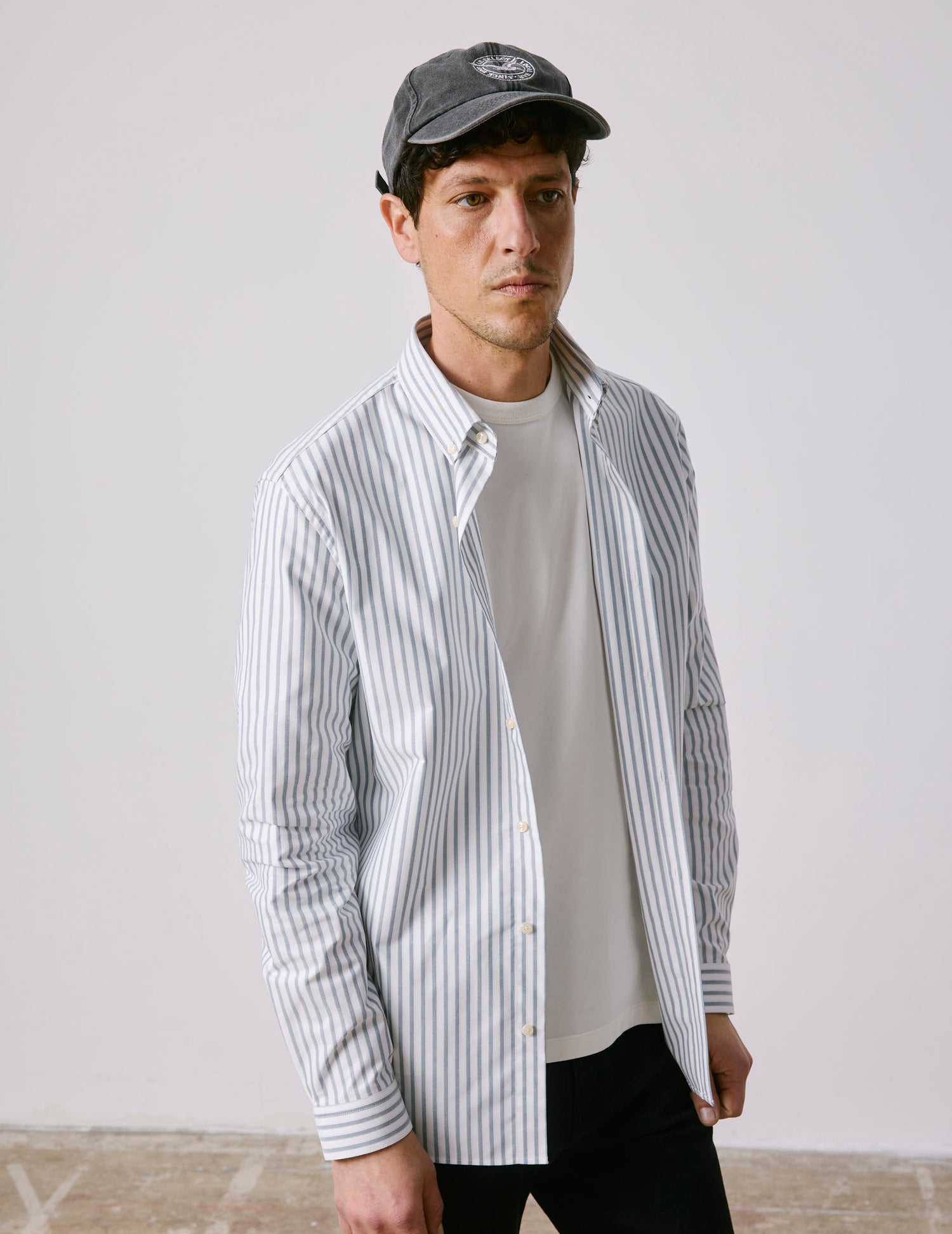 Gaspard striped shirt - Oxford - American Collar#3