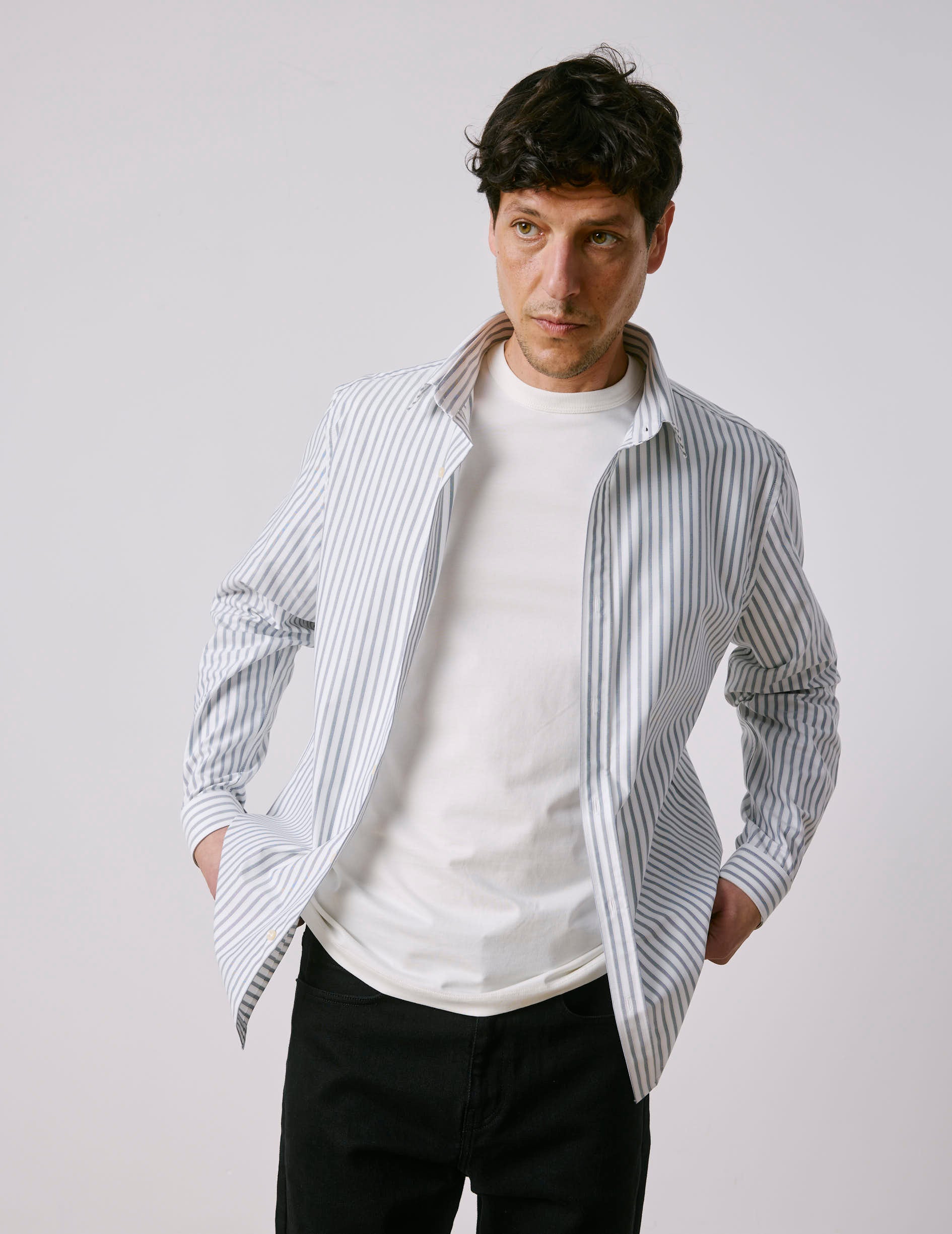 Gaspard striped shirt