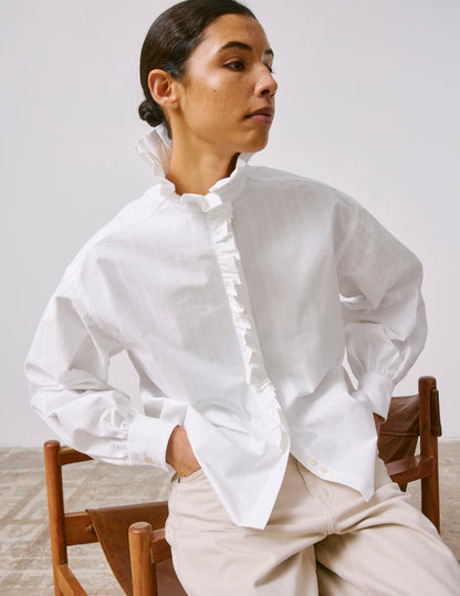 White Greta shirt