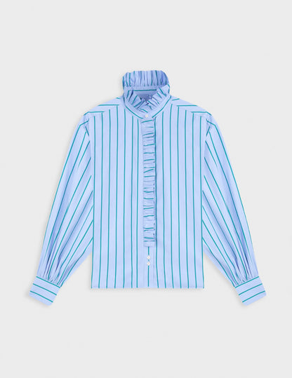 Striped blue Greta shirt