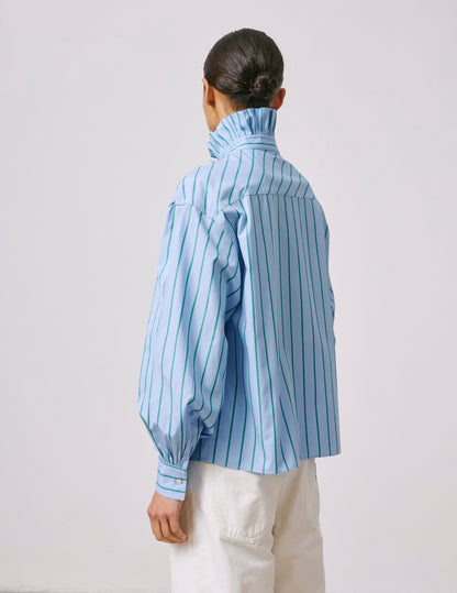 Striped blue Greta shirt