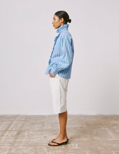 Striped blue Greta shirt