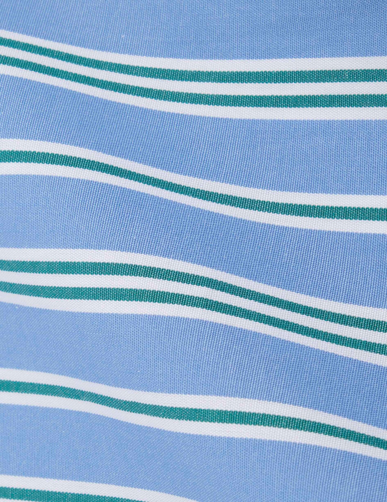 Striped blue Gretie shirt - Poplin - Victorian Collar#5
