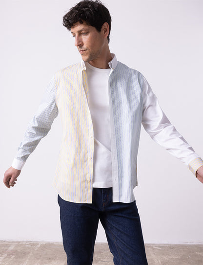 Harry Striped green Fun shirt