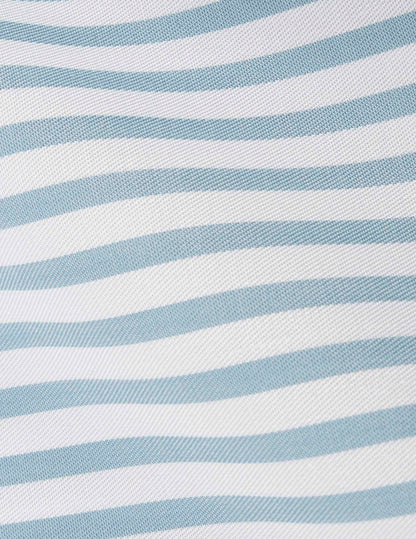 Blue lyocell Innaée shirt with hidden button placket