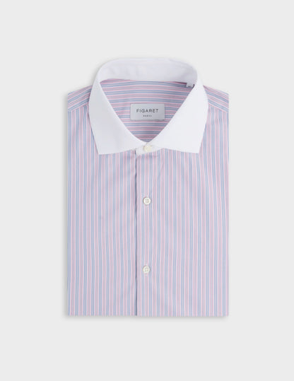 Classic striped pink shirt