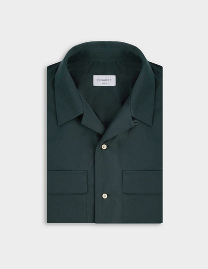 Ivano Dark green shirt