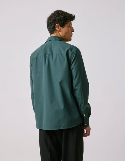 Ivano Dark green shirt
