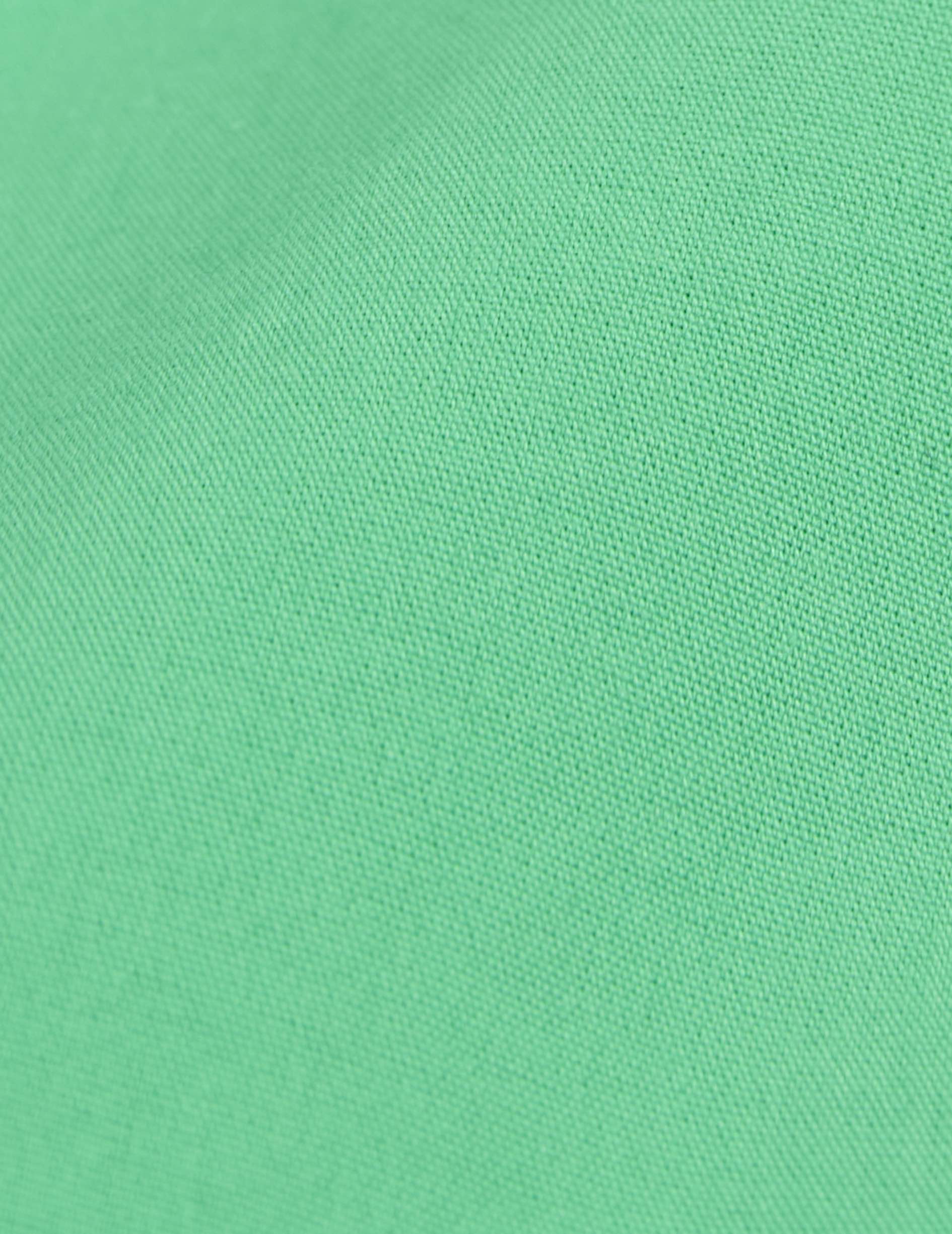 "Je t'aime" unisex green shirt - Poplin - Figaret Collar