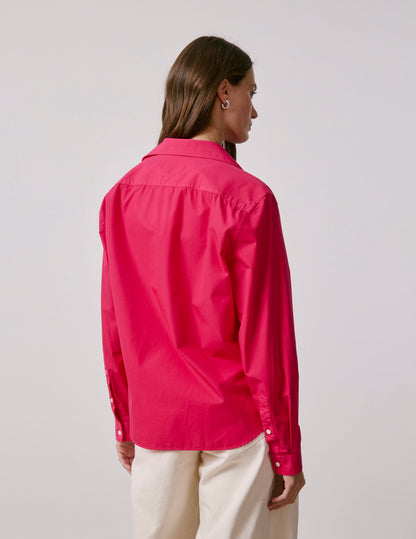 Unisex fuchsia "Je t'aime" shirt