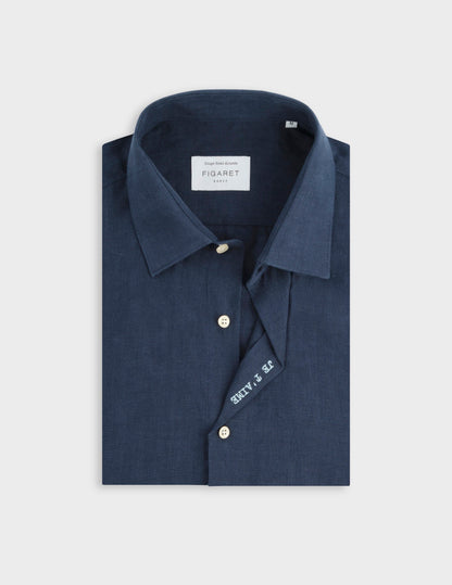 Unisex navy “Je t’aime” shirt