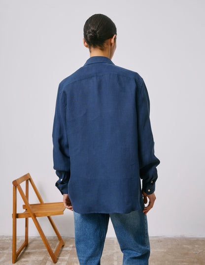 Unisex navy “Je t’aime” shirt