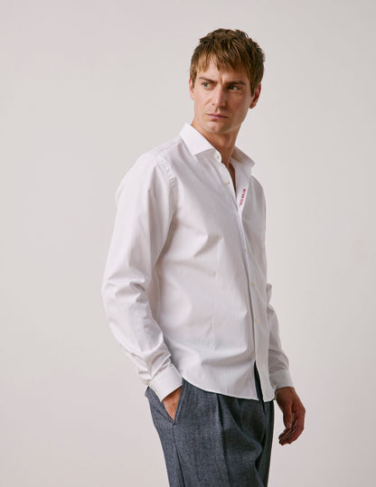 Unisex White Moi non plus shirt
