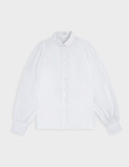 Lanaée white linen shirt