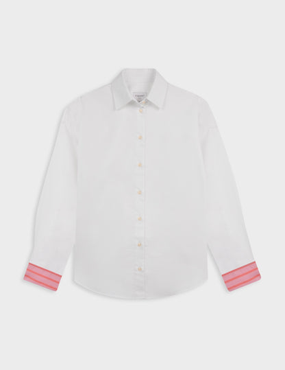 White oversized Lizandra shirt