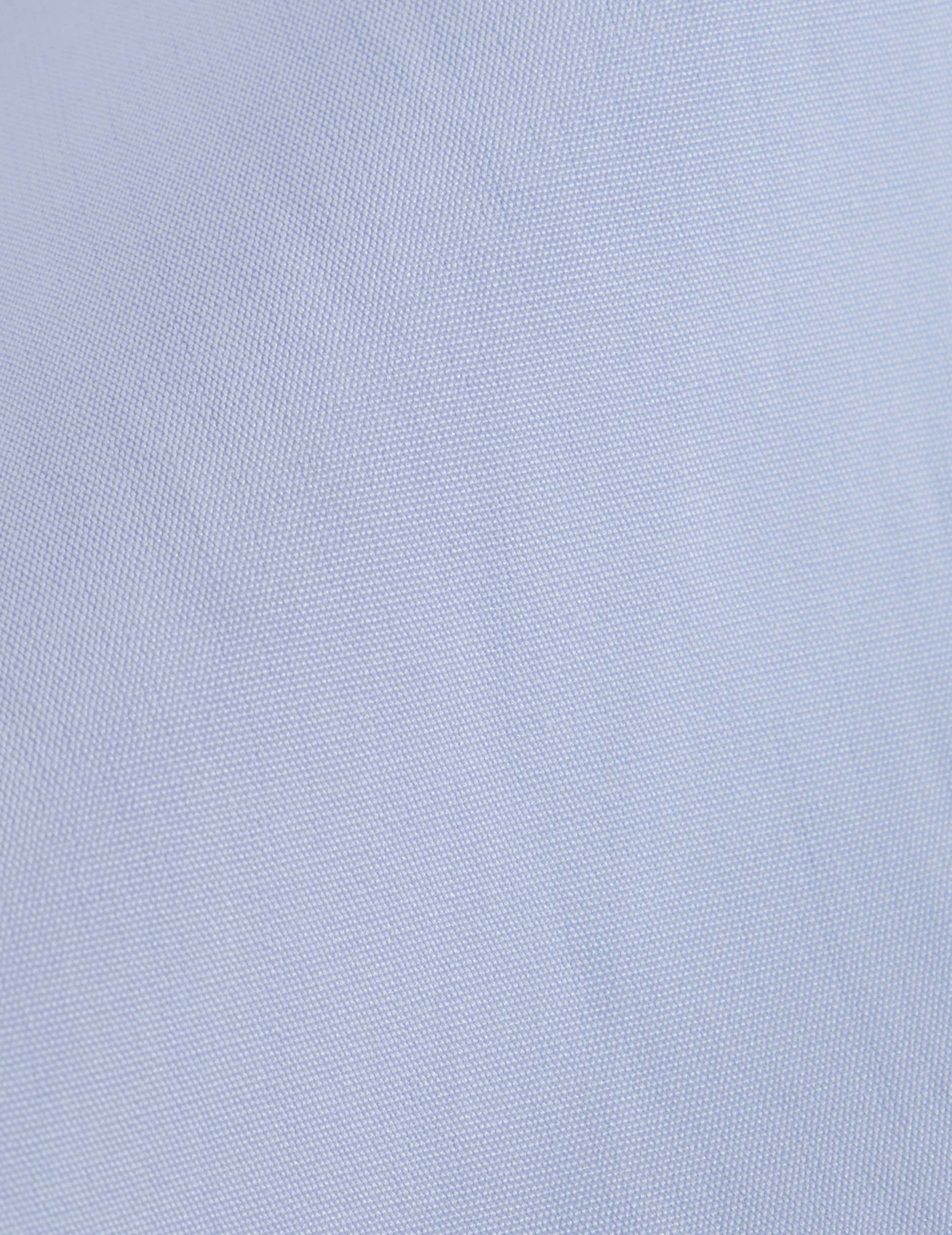 Louise pajamas in blue poplin embroidered with "Je t'aime"