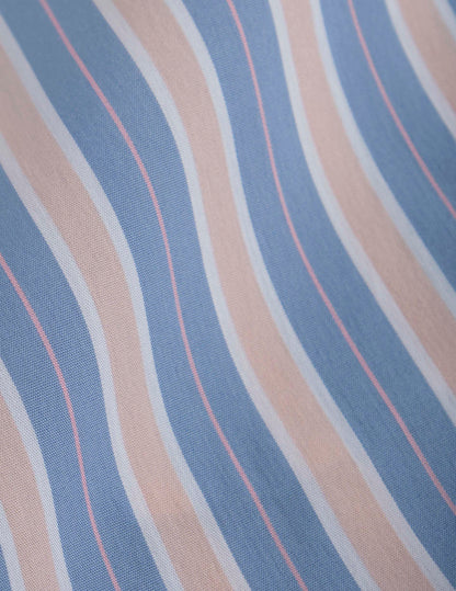 Louisy pink striped cotton pajamas