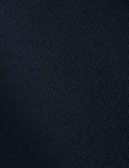 Mael navy cotton canvas overshirt