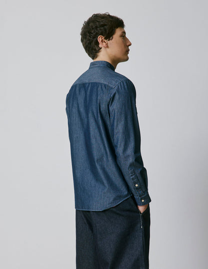 Mathias navy shirt 