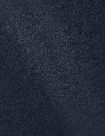 Nael overshirt in navy virgin wool