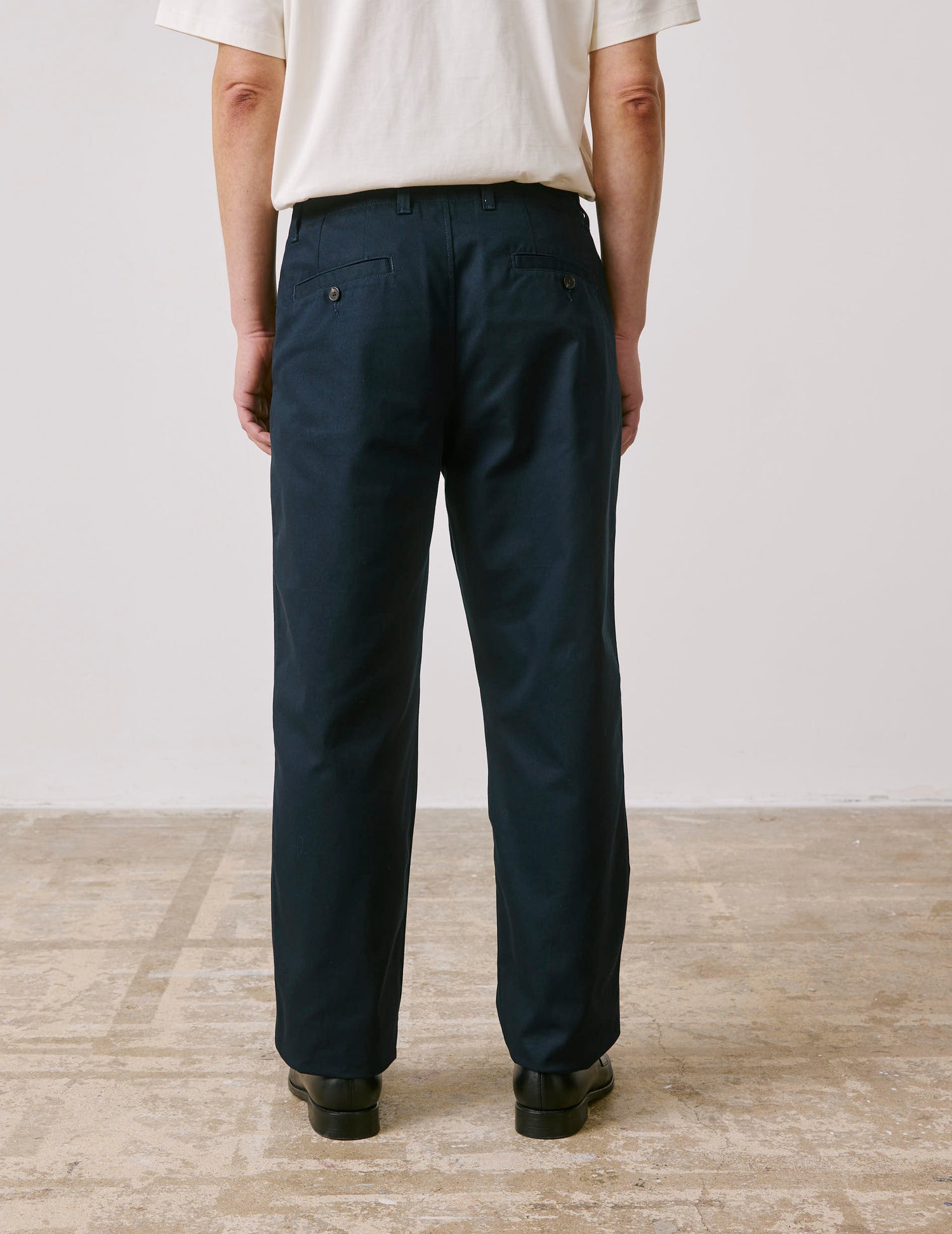 Nataneo navy twill pants
