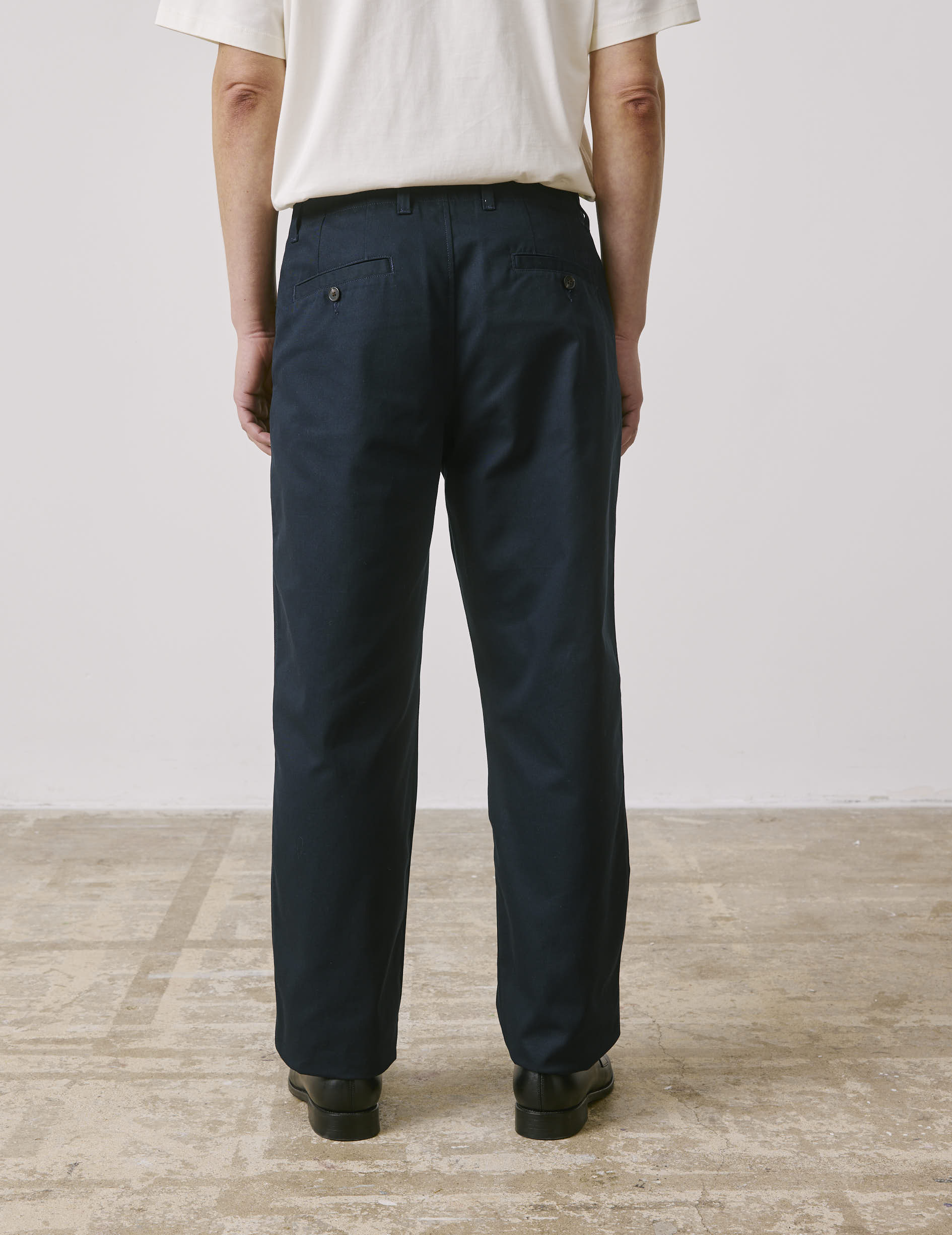 Nataneo navy twill pants