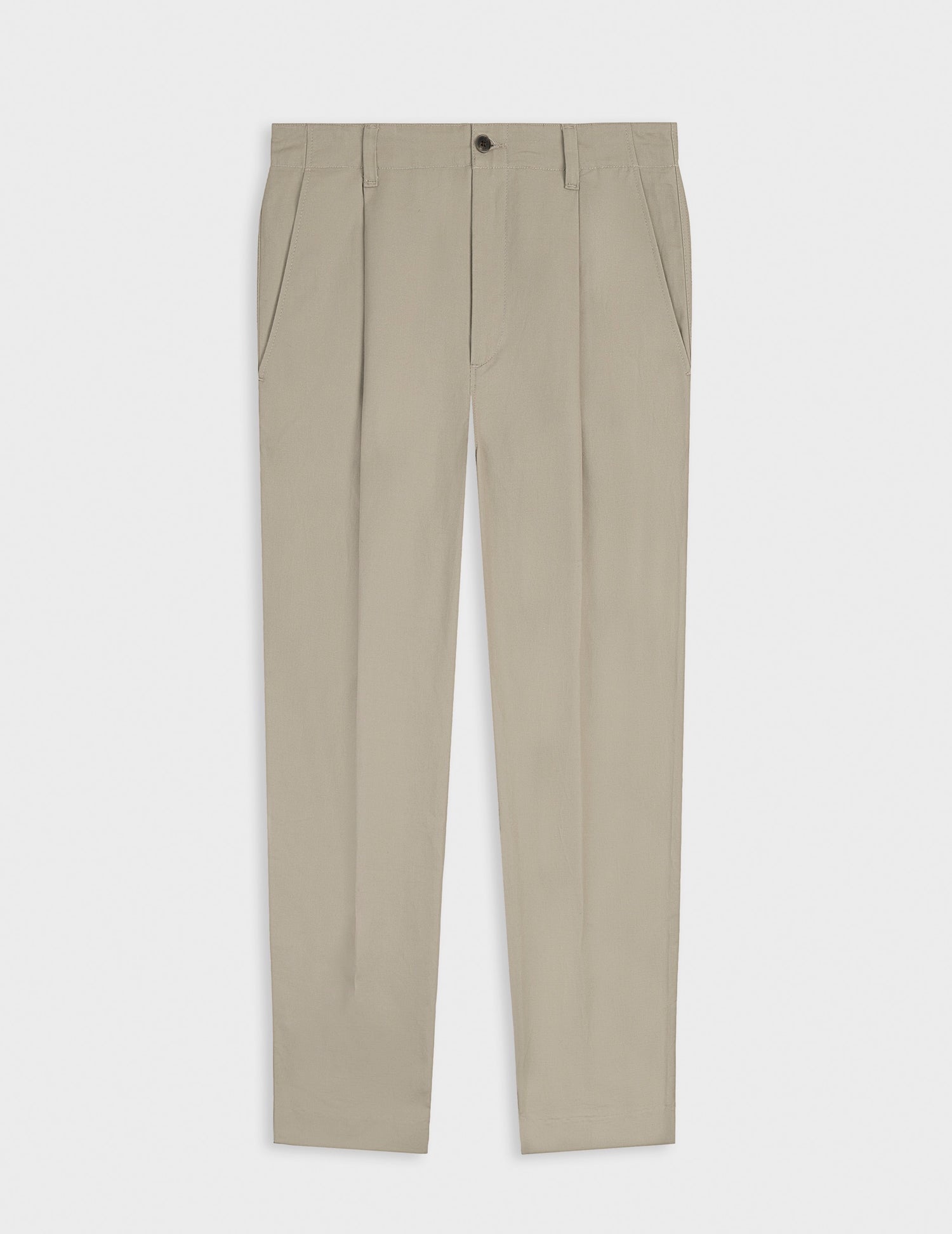 Nataneo khaki linen pants