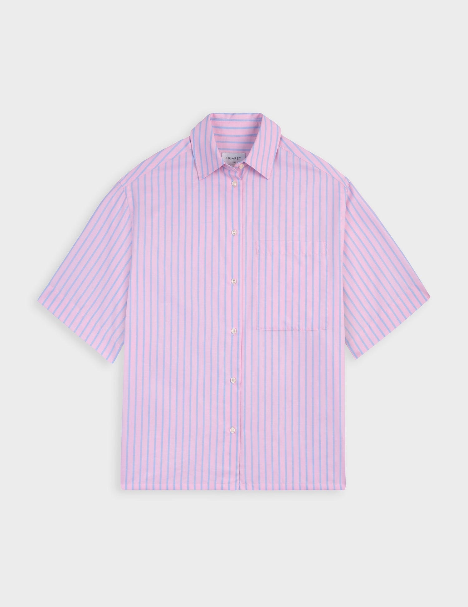 Pink Natasha shirt  - Oxford - Chemise Collar#6