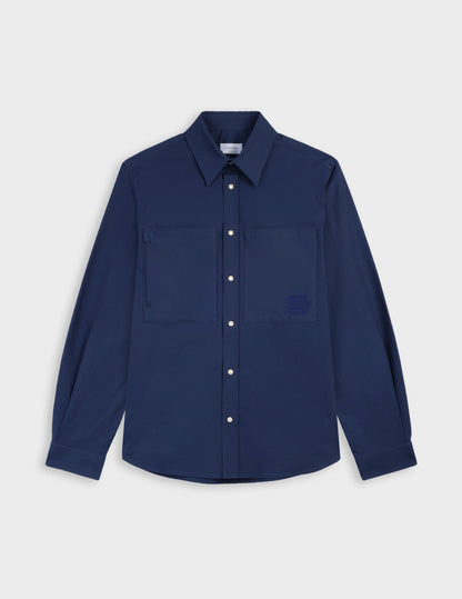 Néandro blue shirt