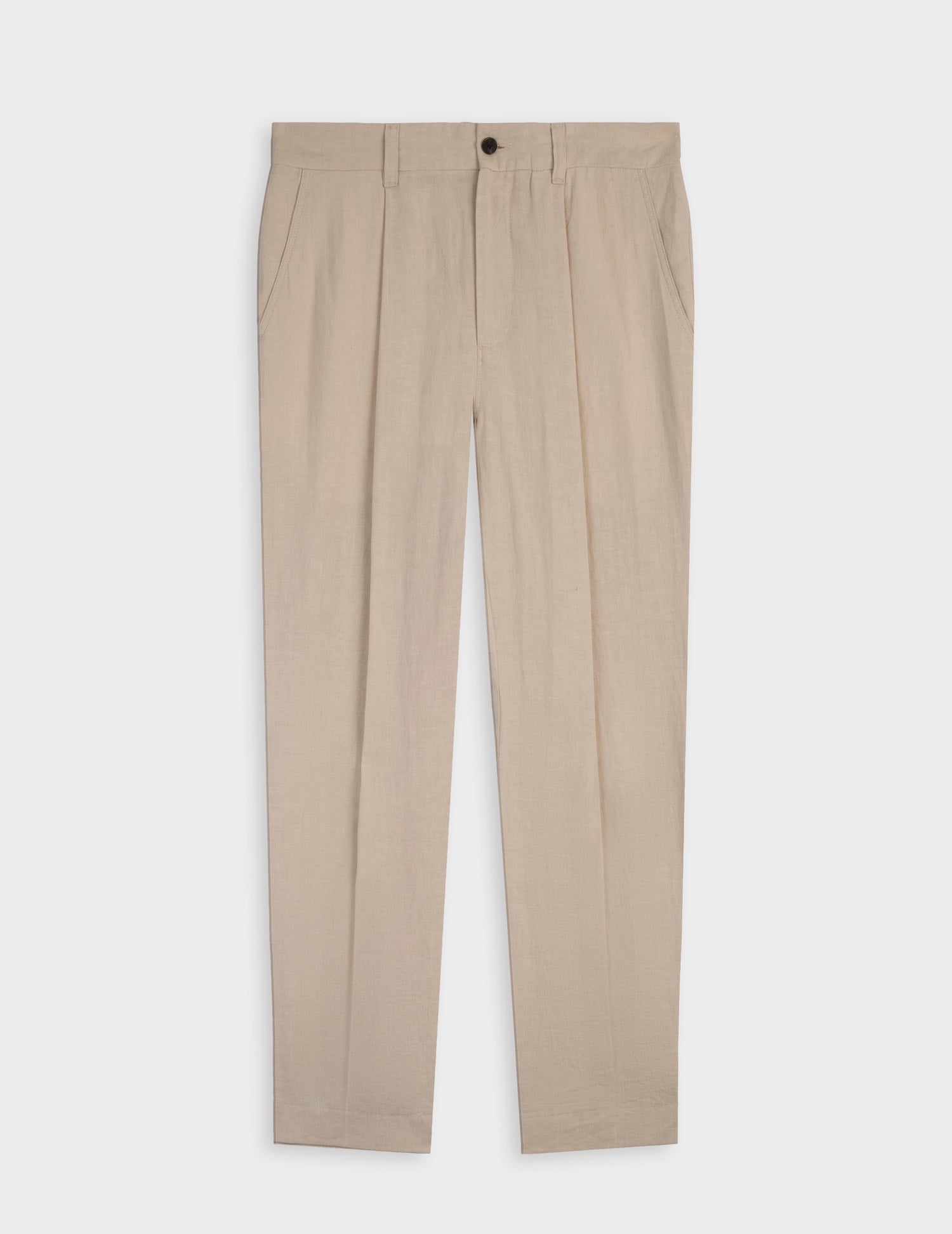 Light beige linen Nicolaï pants