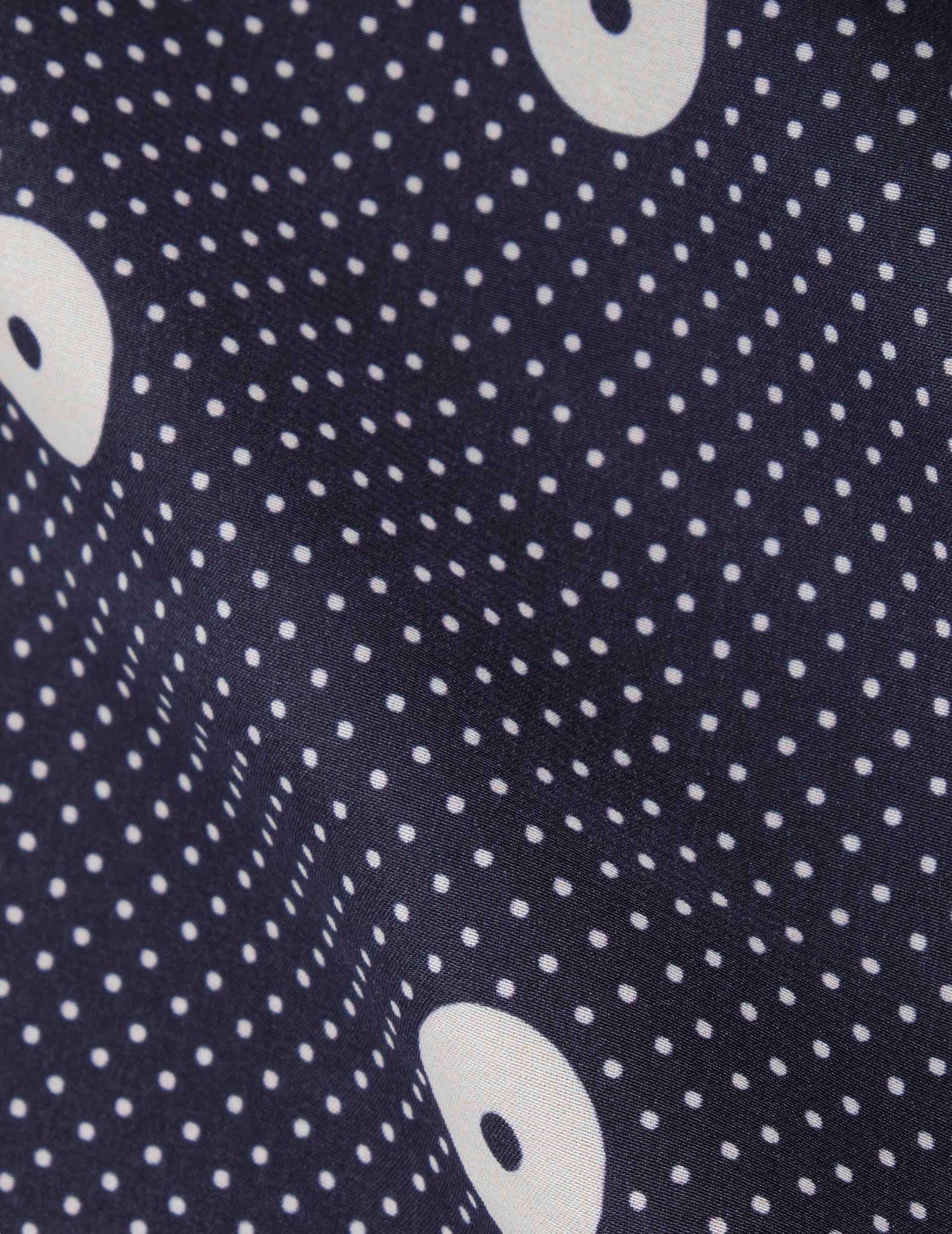 Navy crepe Nina shorts