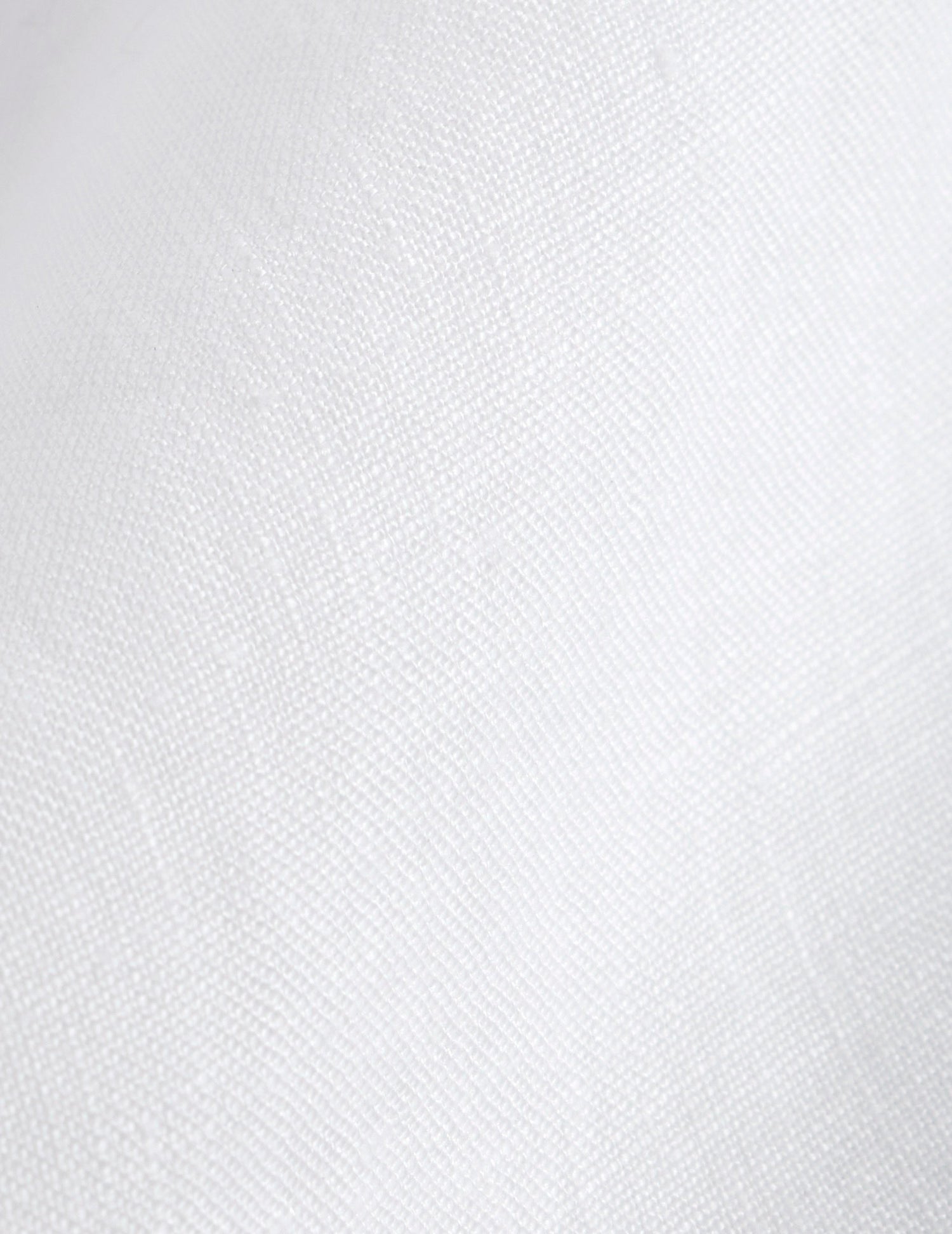 White linen Noalie blouse - Lin - V Collar#5