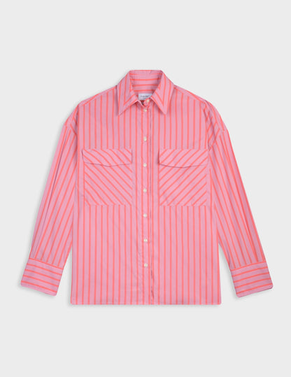 Striped pink Noémia shirt