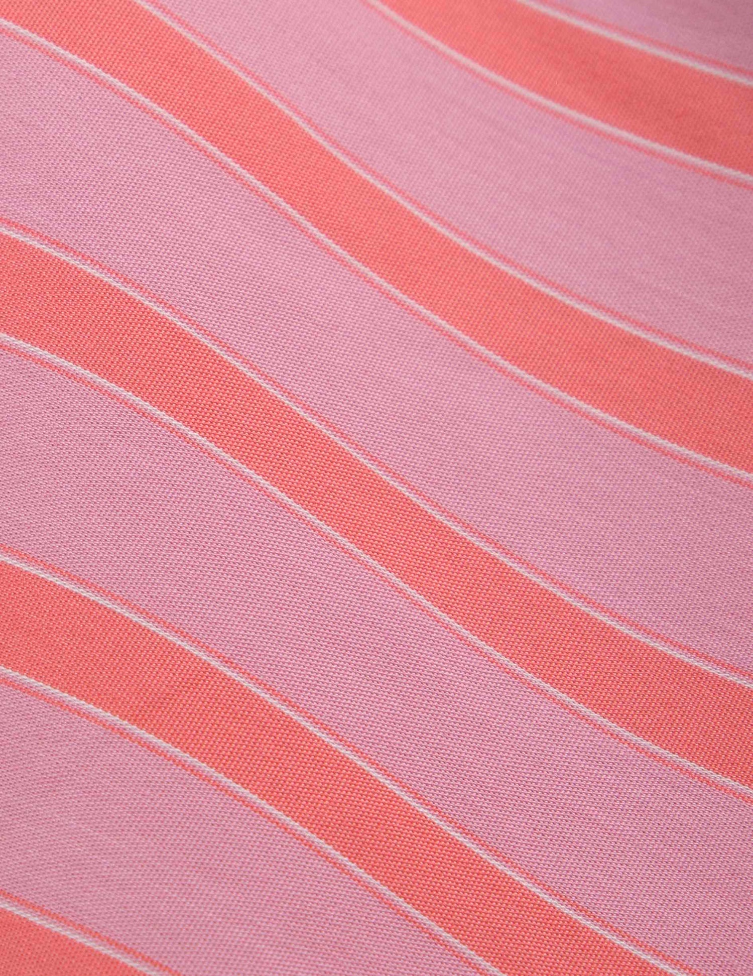 Striped pink Noémia shirt - Poplin - Shirt Collar#5