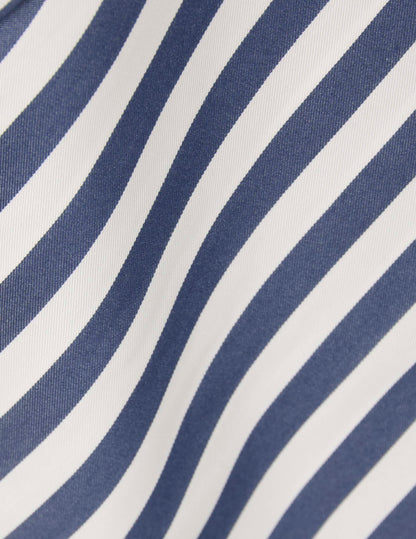 Striped navy Noémia shirt