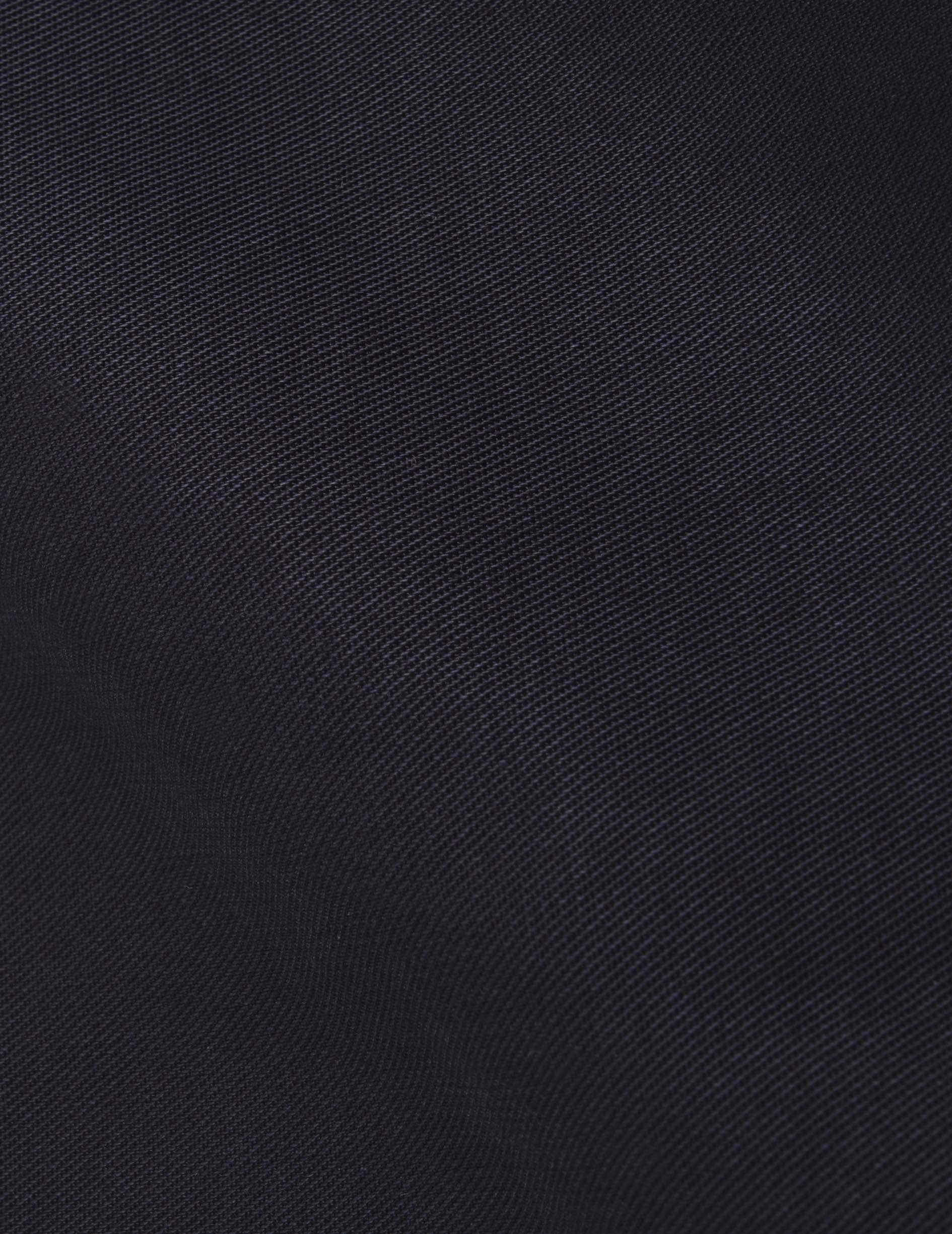 Noé navy shirt - Lyocell - Convertible Collar