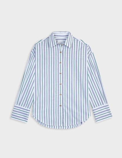 Noliana Striped purple shirt