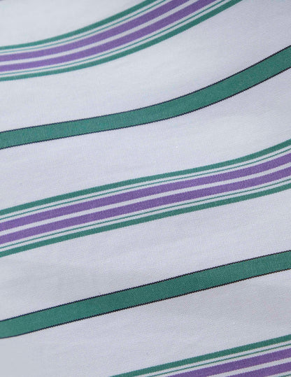 Noliana Striped purple shirt