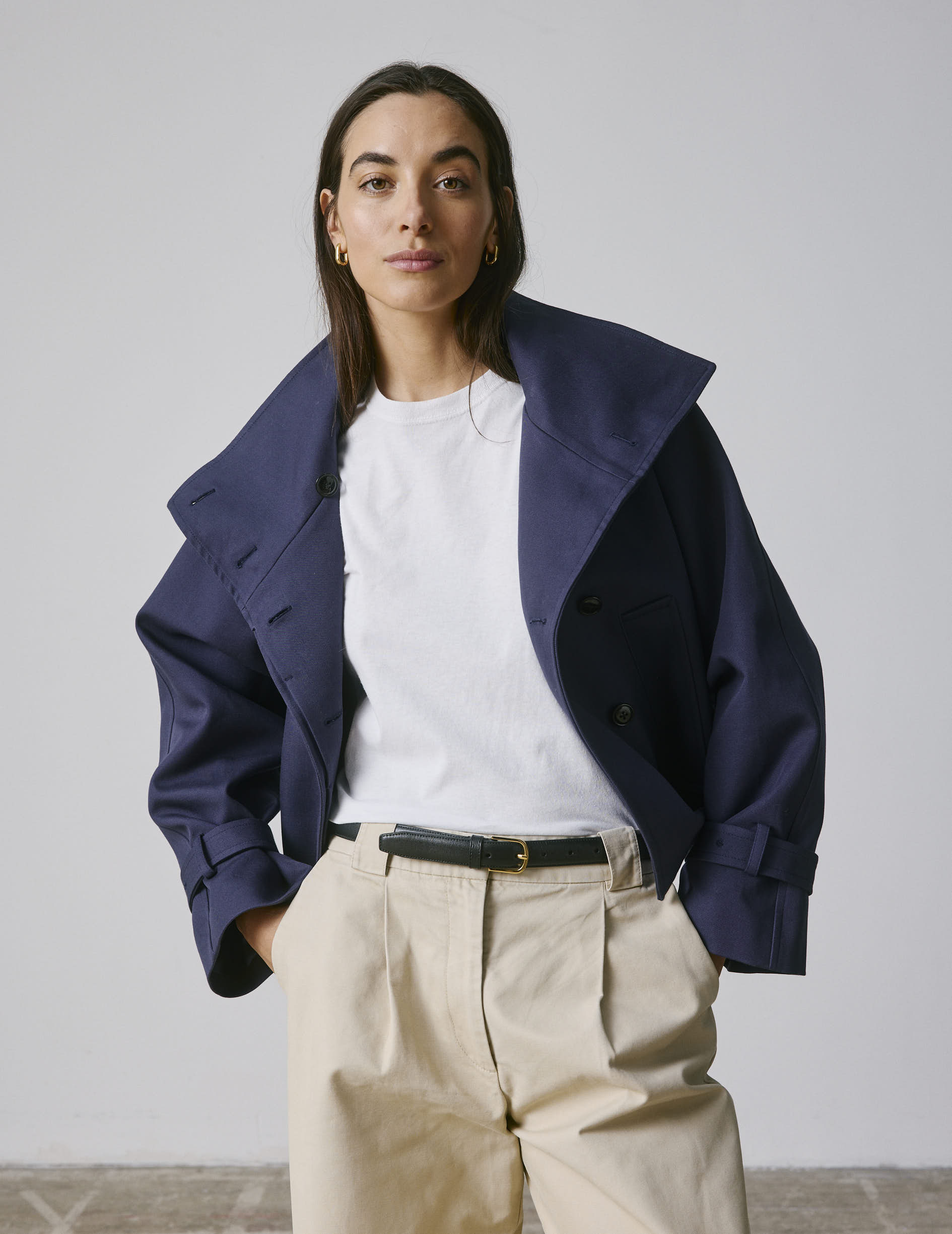 Nolwenn navy trench