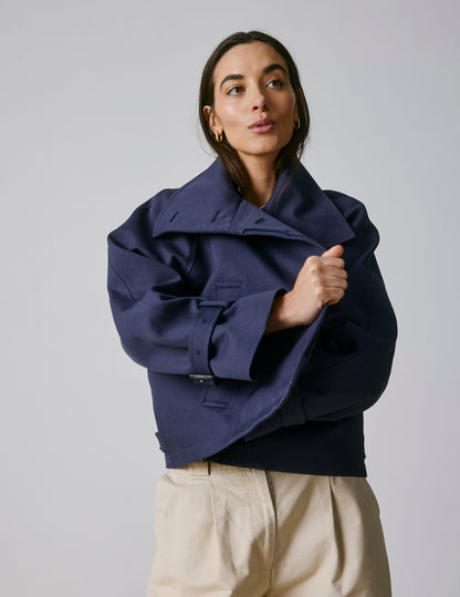 Nolwenn navy trench
