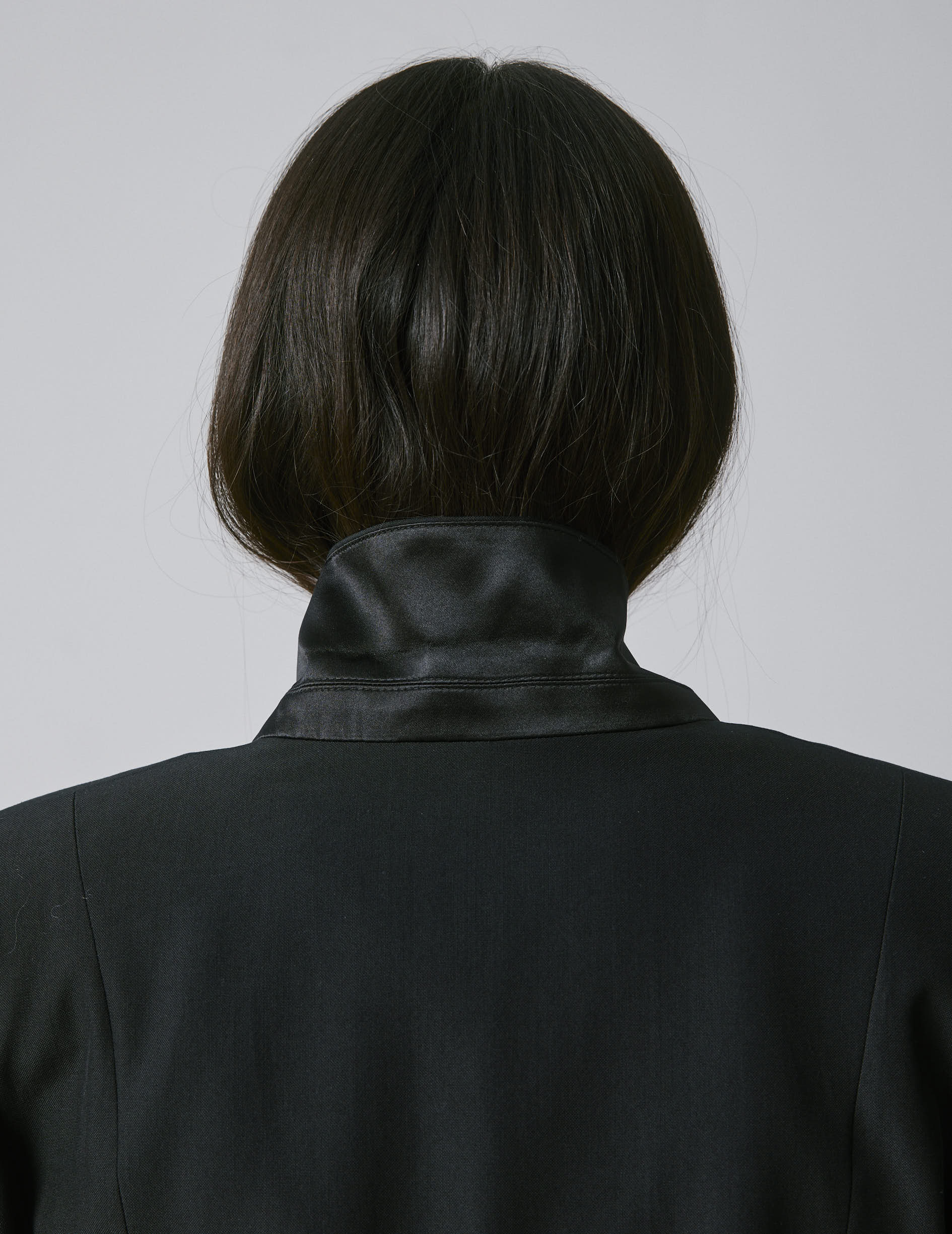 Black virgin wool Nora suit jacket -