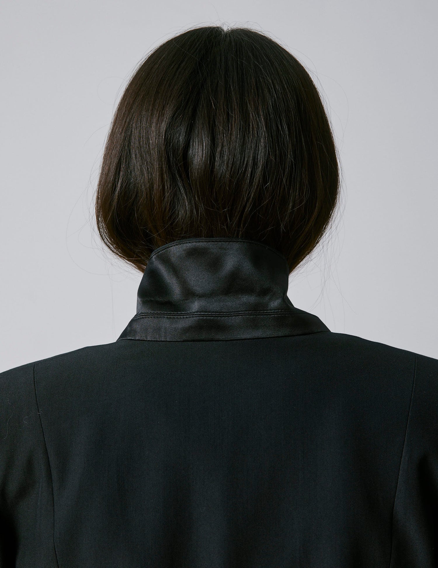 Black virgin wool Nora suit jacket