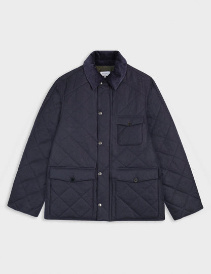 Norbert navy parka