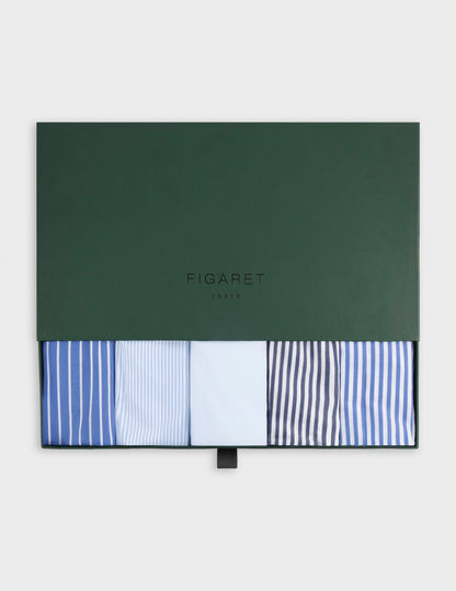 Weekly pack of 5 poplin underpants