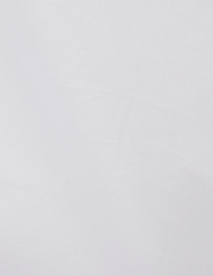 White semi-fitted shirt