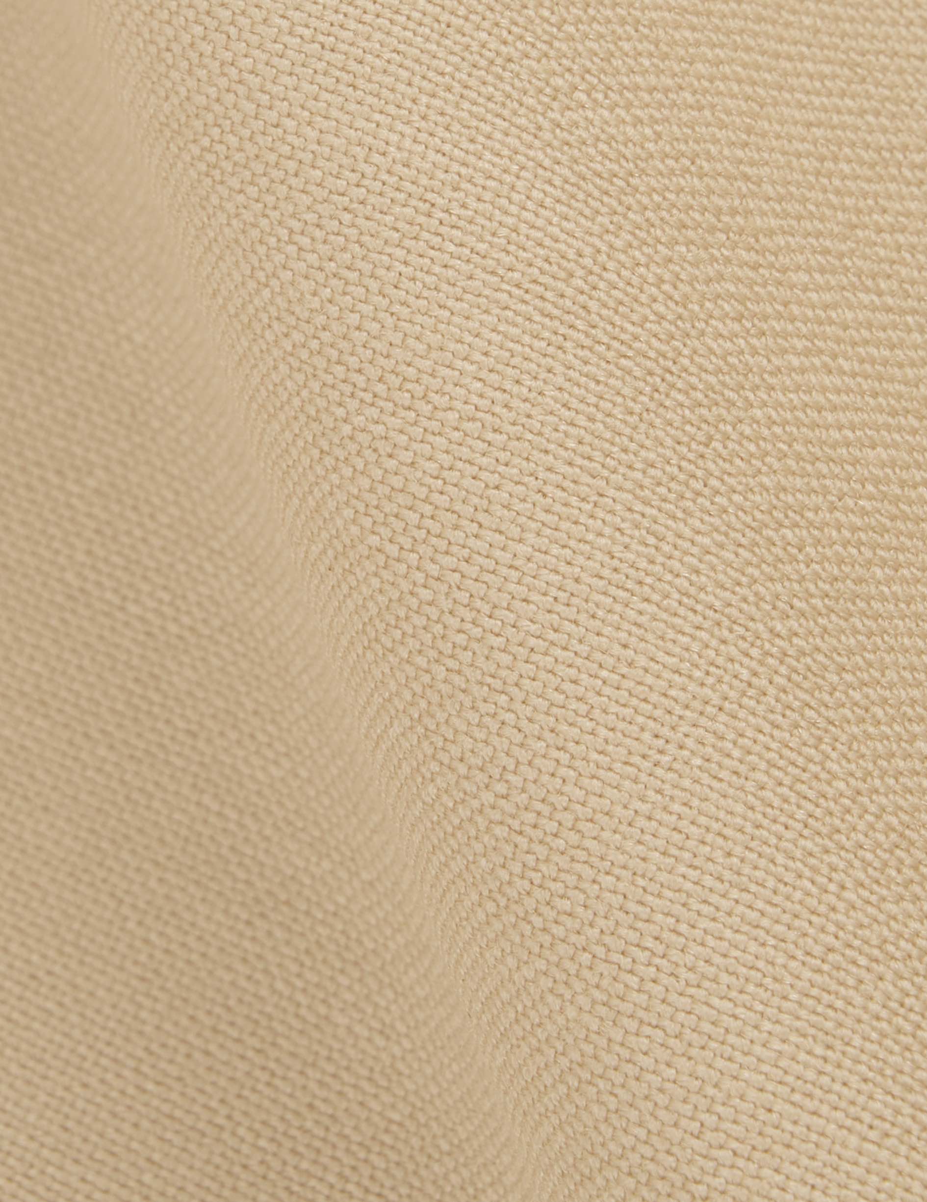 Beige virgin wool semi-fitted shirt - Toile - Somptueux Collar