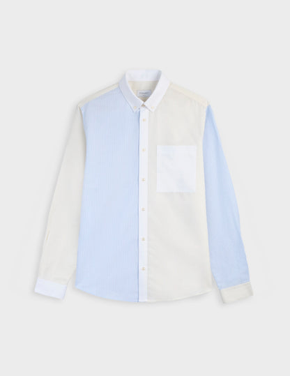 William Striped yellow  Fun shirt 